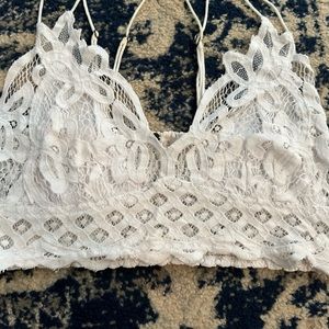 White Free People Bralette